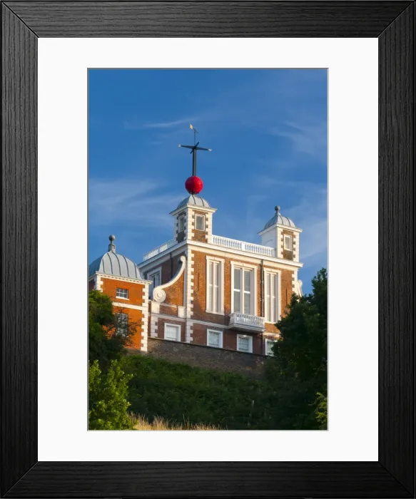 Framed Print : Royal Observatory, Greenwich, UNESCO World Heritage Site, London, England Framed Print : Royal Observatory, Greenwich, UNESCO World Heritage Site, London, England