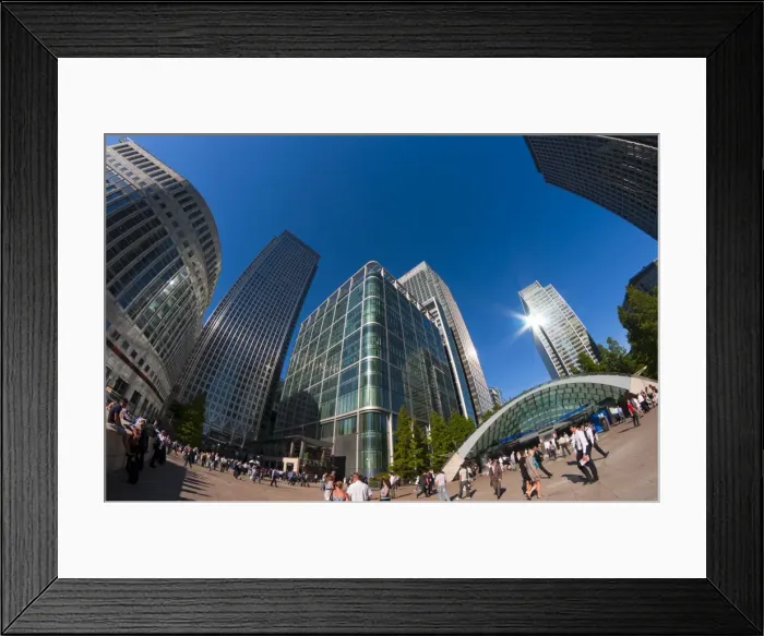 Framed Print : Jubilee Line Underground station entrance, Canary Wharf, Docklands, London Framed Print : Jubilee Line Underground station entrance, Canary Wharf, Docklands, London