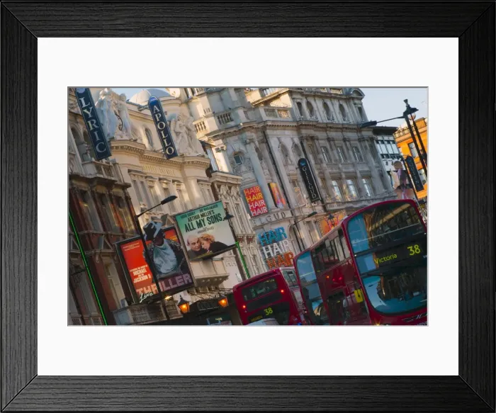 Framed Print : Theatreland, Shaftesbury Avenue, London, England, United Kingdom, Europe Framed Print : Theatreland, Shaftesbury Avenue, London, England, United Kingdom, Europe