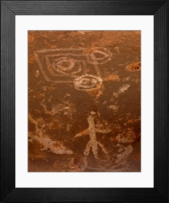 Framed Print : Pictographs, Honanki Heritage Site, Coconino National Forest, Arizona, United States of America Framed Print : Pictographs, Honanki Heritage Site, Coconino National Forest, Arizona, United States of America