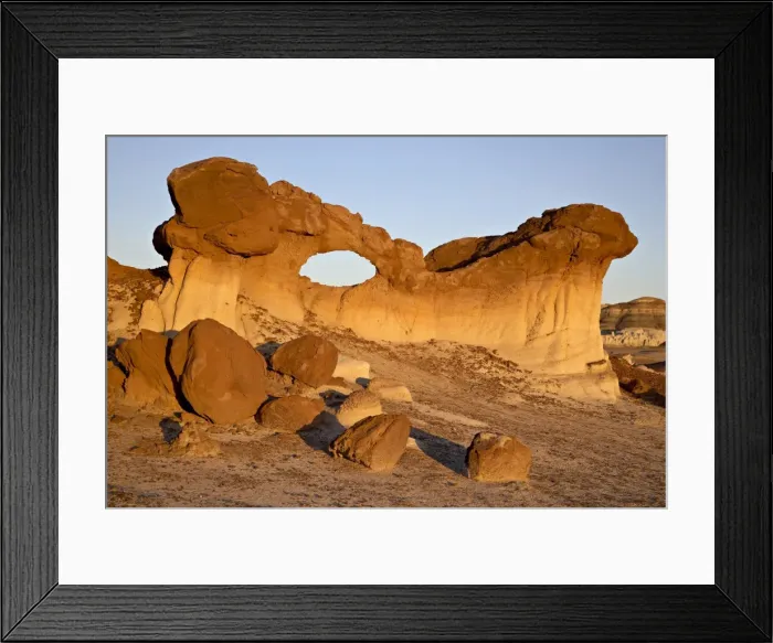 Framed Print : Bisti Arch, Bisti Wilderness, New Mexico, United States of America, North America Framed Print : Bisti Arch, Bisti Wilderness, New Mexico, United States of America, North America
