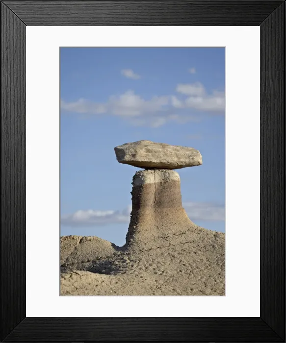 Framed Print : Hoodoo, Bisti Wilderness, New Mexico, United States of America, North America Framed Print : Hoodoo, Bisti Wilderness, New Mexico, United States of America, North America