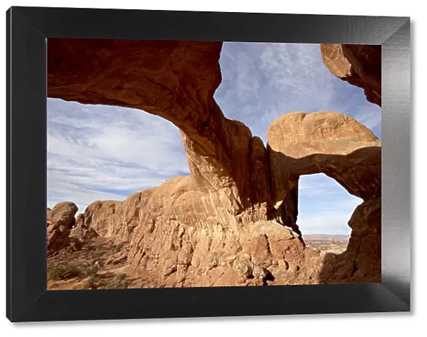 Double Arch, Arches National Park, Utah, United States of America, North America