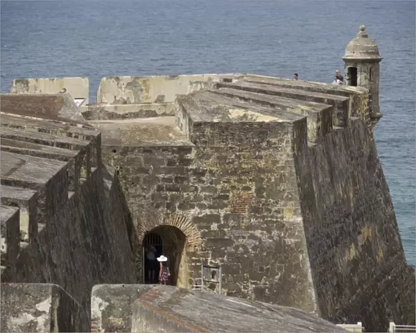 Fortifications, San Juan, Puerto Rico, West Indies, Caribbean, Central America