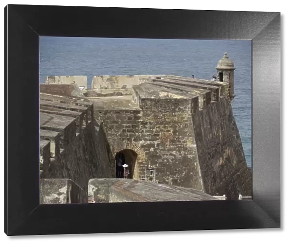 Fortifications, San Juan, Puerto Rico, West Indies, Caribbean, Central America