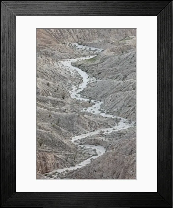 Framed Print : Badlands from Fonts Point, Anza-Borrego Desert State Park, California Framed Print : Badlands from Fonts Point, Anza-Borrego Desert State Park, California