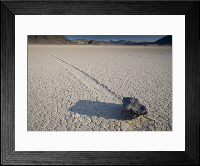 Framed Print : The Race Track, Death Valley National Park, California, United States of America Framed Print : The Race Track, Death Valley National Park, California, United States of America