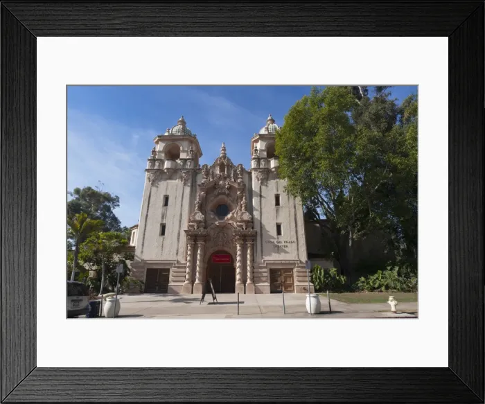 Framed Print : Casa del Prado, Balboa Park, San Diego, California, United States of America