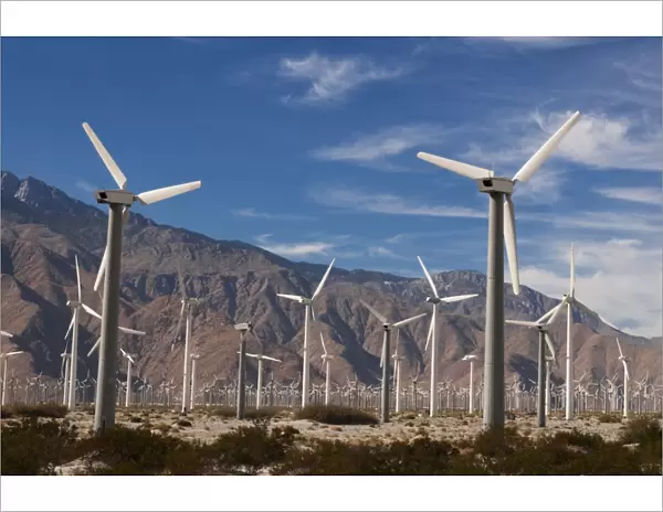 Wind Farm, Palm Springs, California, United States of America, North America