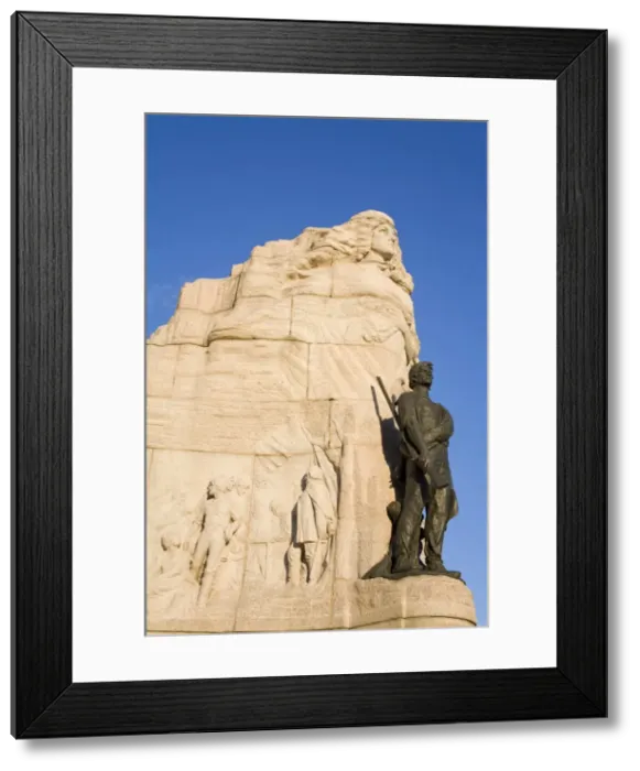 Framed Print : The Mormon Battalion Monument on Capitol Hill, Salt Lake City, Utah, United States of America