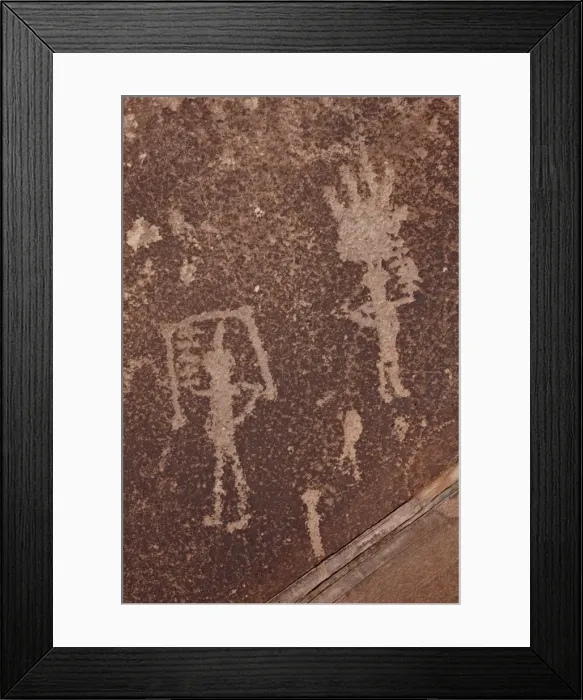 Framed Print : Petroglyphs, Petrified Forest National Park, Arizona, United States of America Framed Print : Petroglyphs, Petrified Forest National Park, Arizona, United States of America