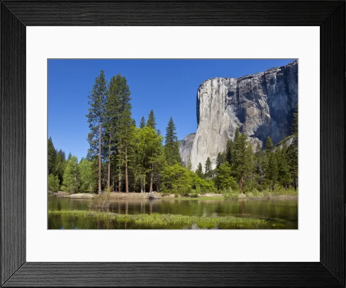Framed Print : El Capitan, a 3000 feet granite monolith, with the Merced River flowing through the flooded meadows of Yosemite Valley, Yosemite National Park, UNESCO World Heritage Site, Sierra Nevada, California, United States of America Framed Print : El Capitan, a 3000 feet granite monolith, with the Merced River flowing through the flooded meadows of Yosemite Valley, Yosemite National Park, UNESCO World Heritage Site, Sierra Nevada, California, United States of America