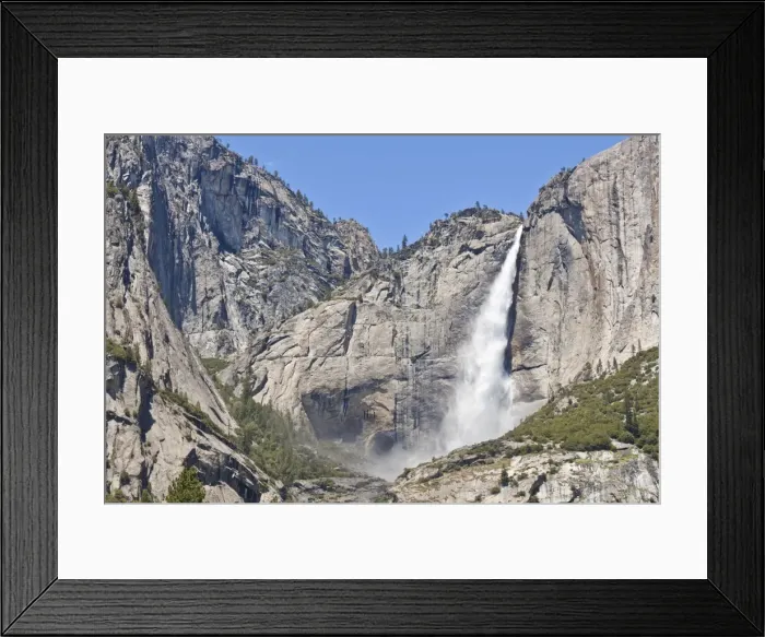Framed Print : Upper Yosemite Falls, Yosemite Valley, Yosemite National Park, UNESCO World Heritage Site Framed Print : Upper Yosemite Falls, Yosemite Valley, Yosemite National Park, UNESCO World Heritage Site