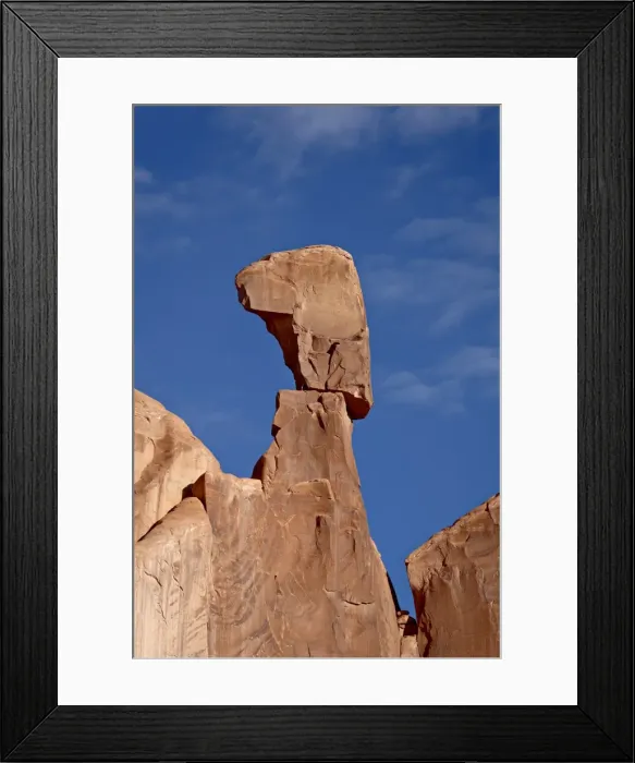 Framed Print : Queen Nefertiti rock formation, Arches National Park, Utah, United States of America Framed Print : Queen Nefertiti rock formation, Arches National Park, Utah, United States of America