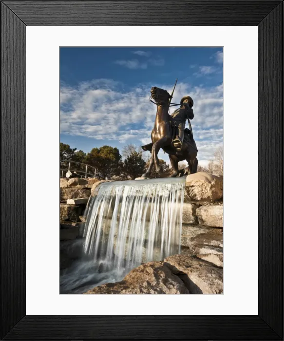 Framed Print : Leavenworth, Kansas, United States of America, North America