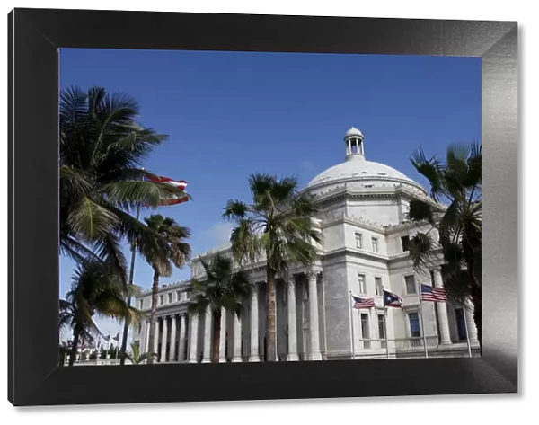 The Capitol building, San Juan, Puerto Rico, West Indies, Caribbean, Central America