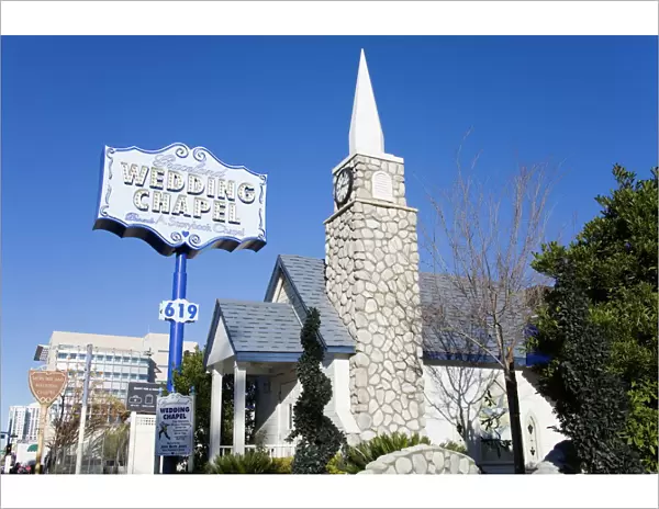 Graceland Wedding Chapel, Las Vegas, Nevada, United States of America, North America