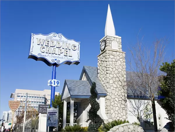 Graceland Wedding Chapel, Las Vegas, Nevada, United States of America, North America