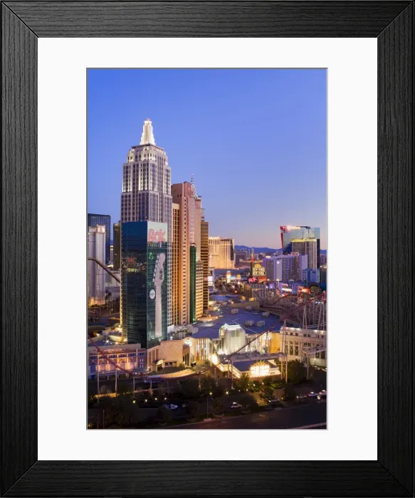 Framed Print : New York New York Casino, Las Vegas, Nevada, United States of America, North America Framed Print : New York New York Casino, Las Vegas, Nevada, United States of America, North America