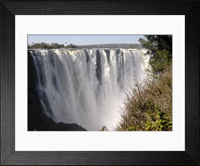 Framed Print : Main Falls, Victoria Falls, UNESCO World Heritage Site, Zimbabwe, Africa Framed Print : Main Falls, Victoria Falls, UNESCO World Heritage Site, Zimbabwe, Africa