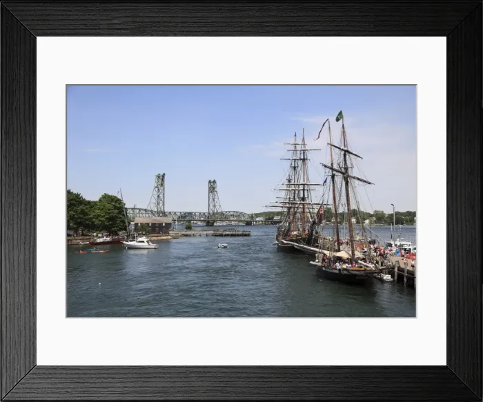 Framed Print : Tall Ships, Portsmouth, New Hampshire, New England, United States of America Framed Print : Tall Ships, Portsmouth, New Hampshire, New England, United States of America