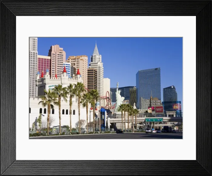 Framed Print : New York New York Casino and CityCenter complex, Las Vegas, Nevada, United States of America Framed Print : New York New York Casino and CityCenter complex, Las Vegas, Nevada, United States of America