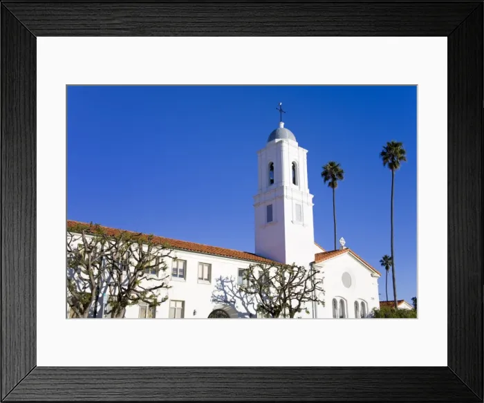 Framed Print : La Jolla Presbyterian Church, La Jolla, San Diego County, California, United States of America Framed Print : La Jolla Presbyterian Church, La Jolla, San Diego County, California, United States of America