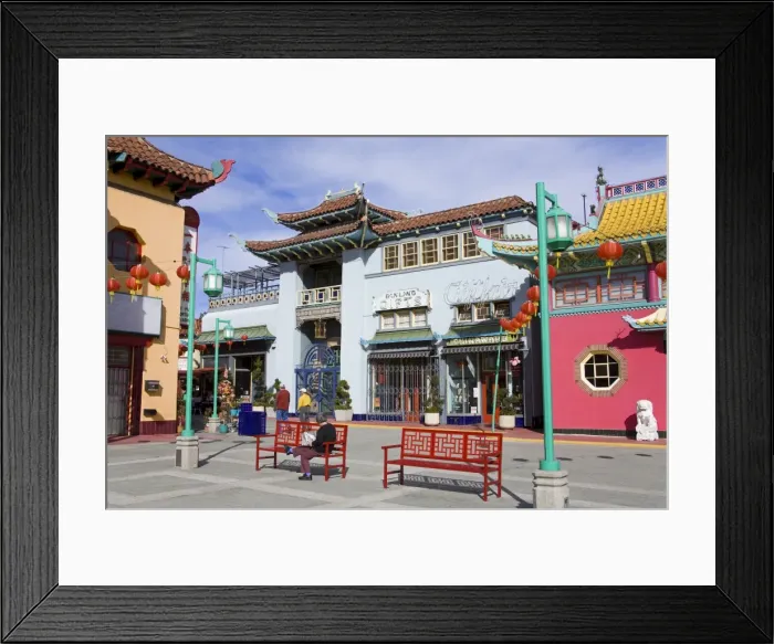 Framed Print : Store in Central Plaza, Chinatown, Los Angeles, California, United States of America Framed Print : Store in Central Plaza, Chinatown, Los Angeles, California, United States of America