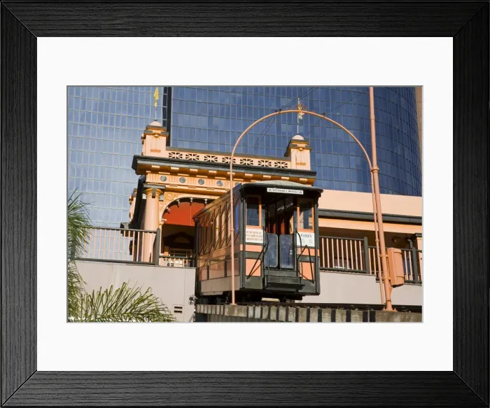 Framed Print : Angels Flight Funicular, Los Angeles, California, United States of America, North America Framed Print : Angels Flight Funicular, Los Angeles, California, United States of America, North America