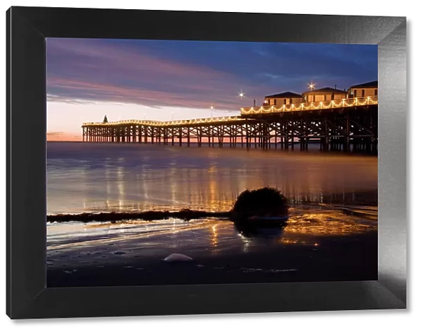 Crystal Pier on Pacific Beach, San Diego, California, United States of America