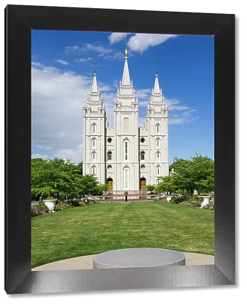 Mormon Temple on Temple Square, Salt Lake City, Utah, United States of America