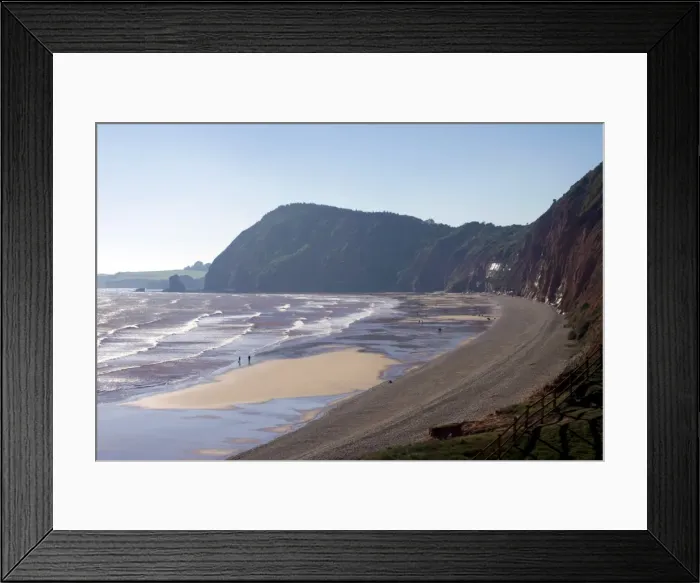 Framed Print : High Peak and Sidmouth Beach, Devon, England, United Kingdom, Europe Framed Print : High Peak and Sidmouth Beach, Devon, England, United Kingdom, Europe