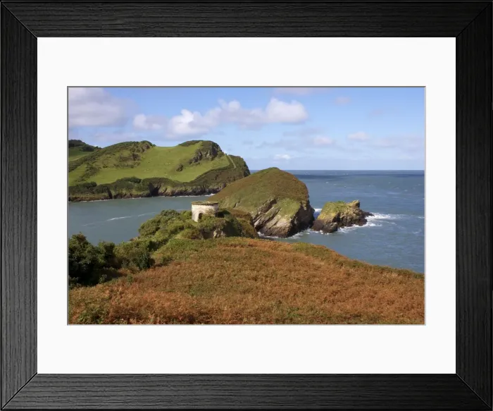 Framed Print : Watermouth Harbour, Devon, England, United Kingdom, Europe