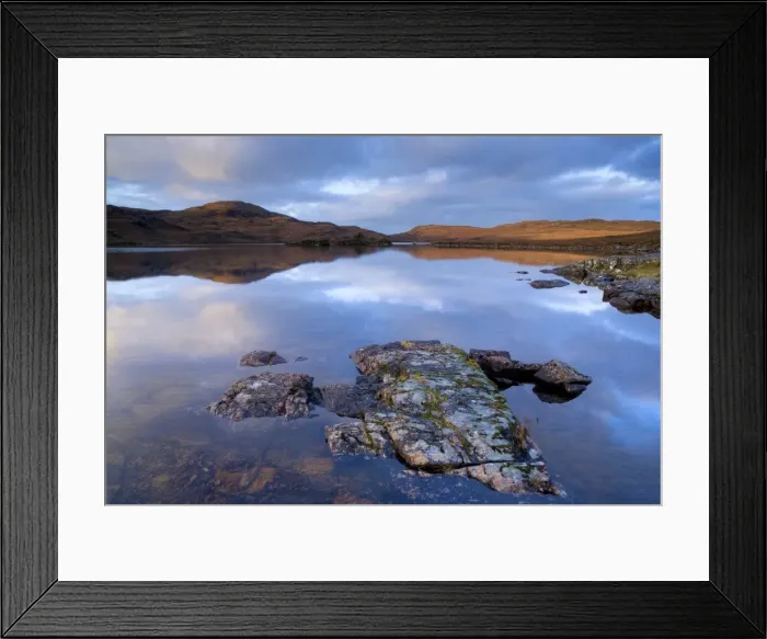 Framed Print : Loch Tollaidh at dawn, near Poolewe, Achnasheen, Wester Ross, Highlands Framed Print : Loch Tollaidh at dawn, near Poolewe, Achnasheen, Wester Ross, Highlands