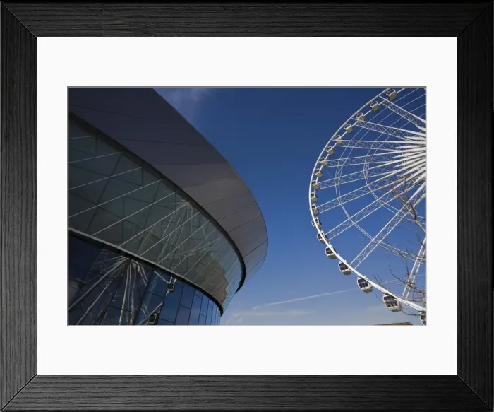 Framed Print : The Big Wheel outside the Echo Arena and Convention Centre, Liverpool, Merseyside Framed Print : The Big Wheel outside the Echo Arena and Convention Centre, Liverpool, Merseyside