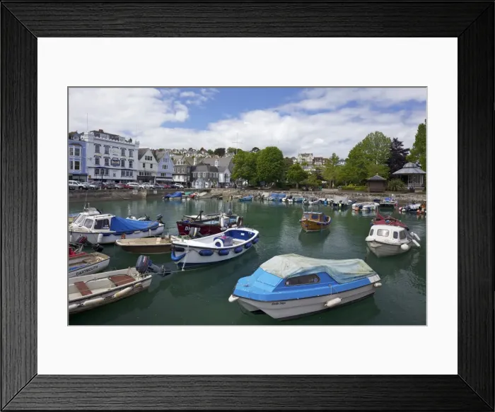 Framed Print : Inner harbour (Boat Float), Dartmouth, South Devon, England, United Kingdom, Europe Framed Print : Inner harbour (Boat Float), Dartmouth, South Devon, England, United Kingdom, Europe