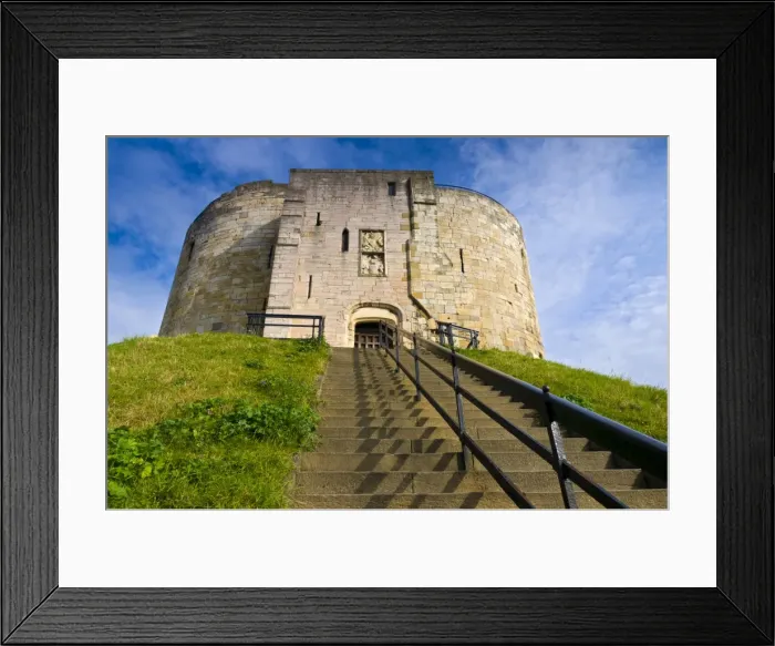 Framed Print : Clifford Tower, York, Yorkshire, England, United Kingdom, Europe Framed Print : Clifford Tower, York, Yorkshire, England, United Kingdom, Europe