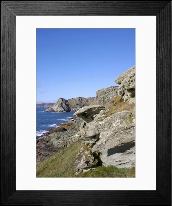Framed Print : Gammon Head and Bolt Head, Devon, England, United Kingdom, Europe Framed Print : Gammon Head and Bolt Head, Devon, England, United Kingdom, Europe