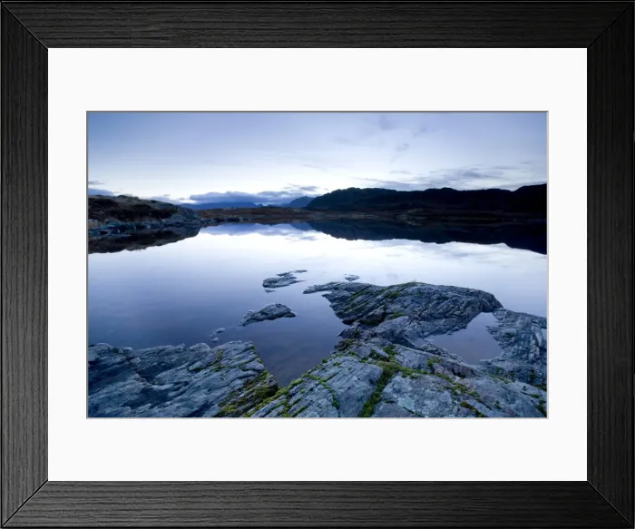 Framed Print : Loch Tollaidh at dawn, near Poolewe, Achnasheen, Wester Ross, Highlands Framed Print : Loch Tollaidh at dawn, near Poolewe, Achnasheen, Wester Ross, Highlands