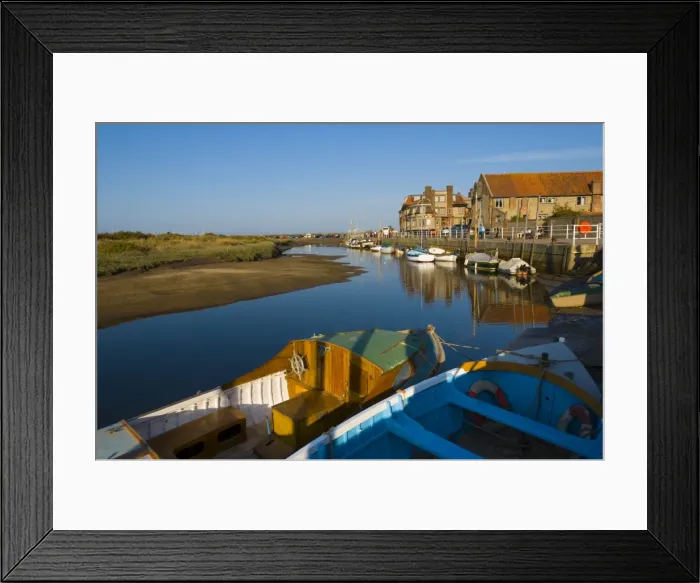 Framed Print : The Harbour on Agar Creek, Blakeney, Norfolk, England, United Kingdom, Europe Framed Print : The Harbour on Agar Creek, Blakeney, Norfolk, England, United Kingdom, Europe
