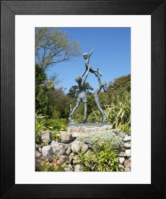 Framed Print : Statue, Abbey Gardens, Tresco, Isles of Scilly, United Kingdom, Europe Framed Print : Statue, Abbey Gardens, Tresco, Isles of Scilly, United Kingdom, Europe