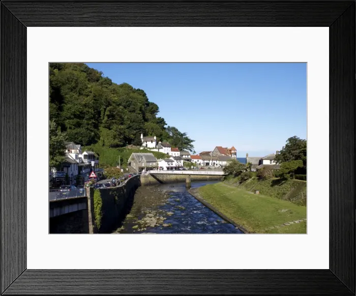 Framed Print : Lynmouth, Exmoor, Somerset, England, United Kingdom, Europe Framed Print : Lynmouth, Exmoor, Somerset, England, United Kingdom, Europe