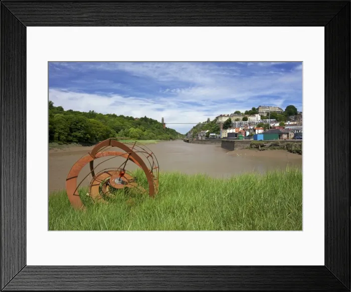 Framed Print : The River Avon and Clifton Suspension Bridge designed by Isambard Kingdom Brunel Framed Print : The River Avon and Clifton Suspension Bridge designed by Isambard Kingdom Brunel