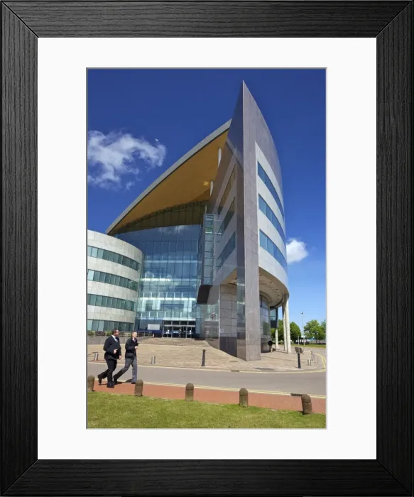 Framed Print : Atradius office building, Cardiff Bay, Cardiff, South Glamorgan, South Wales Framed Print : Atradius office building, Cardiff Bay, Cardiff, South Glamorgan, South Wales