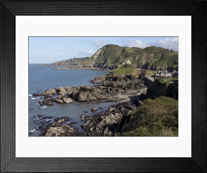 Framed Print : Lantern Hill and Beacon Point, Ilfracombe, Devon, England, United Kingdom, Europe Framed Print : Lantern Hill and Beacon Point, Ilfracombe, Devon, England, United Kingdom, Europe