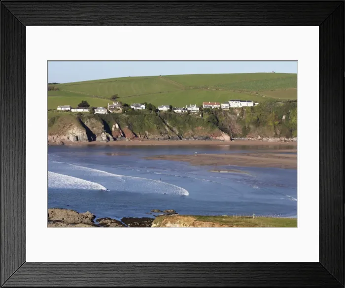 Framed Print : Bigbury on Sea, Devon, England, United Kingdom, Europe Framed Print : Bigbury on Sea, Devon, England, United Kingdom, Europe