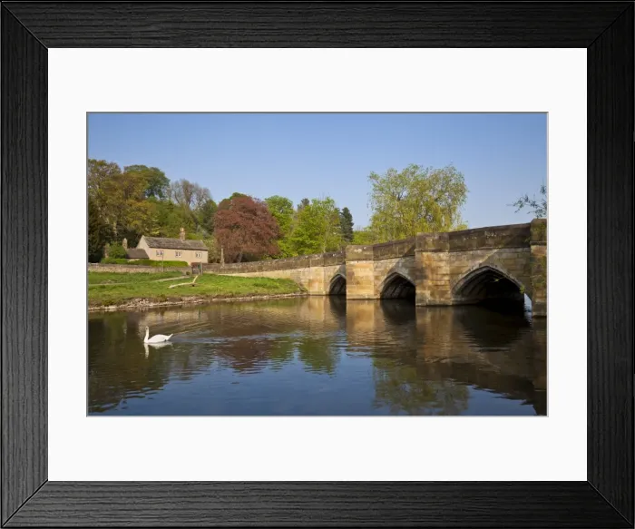 Framed Print : The bridge over the River Wye, Bakewell, Peak District National Park, Derbyshire Framed Print : The bridge over the River Wye, Bakewell, Peak District National Park, Derbyshire