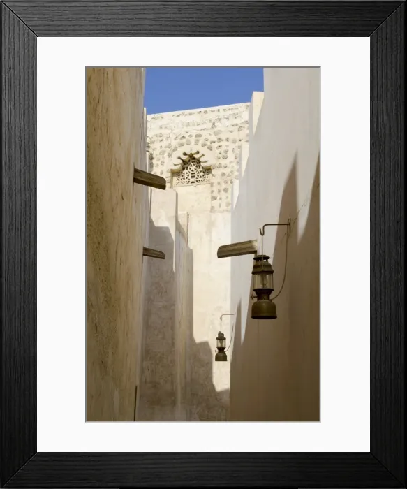 Framed Print : Heritage Area, Sharjah, United Arab Emirates, Middle East Framed Print : Heritage Area, Sharjah, United Arab Emirates, Middle East