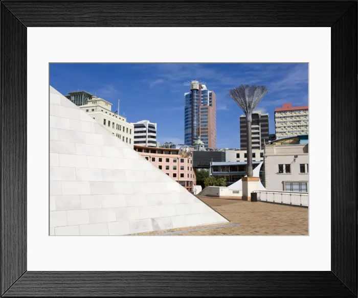 Framed Print : Civic Square, Wellington, North Island, New Zealand, Pacific Framed Print : Civic Square, Wellington, North Island, New Zealand, Pacific