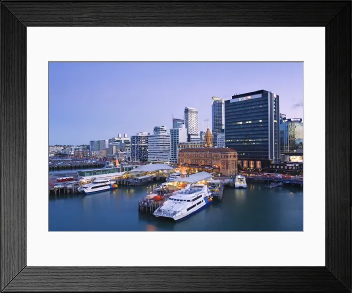 Framed Print : City skyline, Auckland, North Island, New Zealand, Pacific Framed Print : City skyline, Auckland, North Island, New Zealand, Pacific